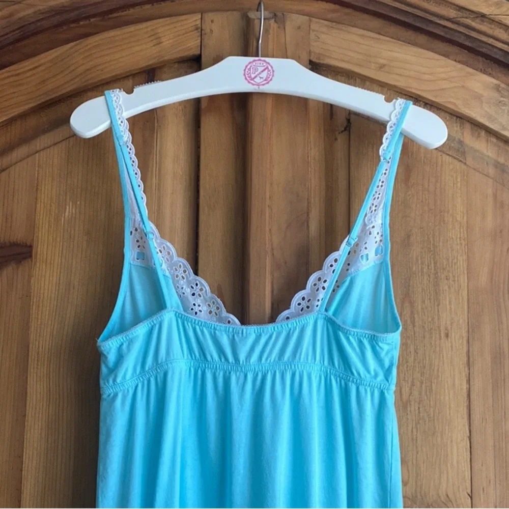 NWOT Victoria’s Secret Eyelet Lace Cotton Slip - Picture 6 of 13